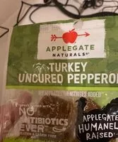 Mängden socker i Turkey uncured pepperoni