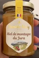 Mängden socker i Miel de montagne du Jura
