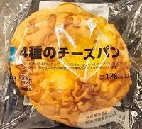 Mängden socker i 4種のチーズパン