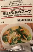 Mängden socker i Sakura shrimp & bamboo shoot soup