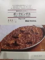 Mängden socker i Pork vindaloo curry