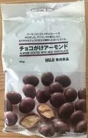 Mängden socker i Almond coated with milk chocolate