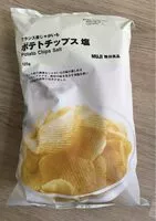 Mängden socker i Potato chips salt