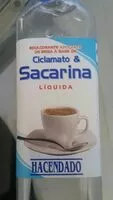 Mängden socker i Ciclamato & Sacarina