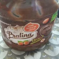 Mängden socker i Pralina