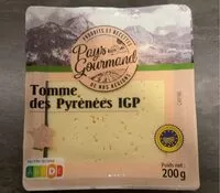 Mängden socker i Tomme des Pyrénées IGP