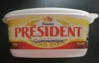 Mängden socker i Beurre gastronomique 250 g