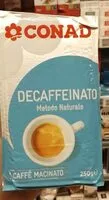 Mängden socker i Decaffeinato