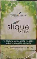 Mängden socker i Slique tea