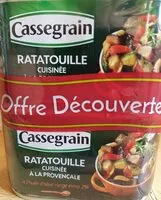 Mängden socker i Ratatouille cuisinée à la provençale