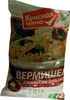 Mängden socker i Вермишель быстрого приготовления с говяжьим бульоном