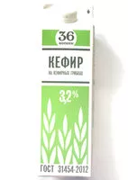 Mängden socker i Кефир на кефирных грибках 3,2 % ГОСТ 31454-2012