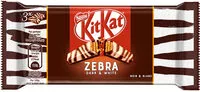 Mängden socker i Kit kat zebra dark & white