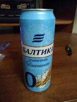 Mängden socker i Пивной напиток "Балтика безалкогольные пшеничное"