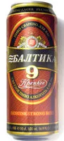 Mängden socker i Балтика Крепкое №9