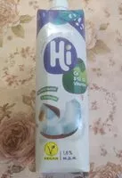 Mängden socker i Молоко растительное с кокосом