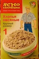 Mängden socker i Хлопья овсяные