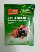 Mängden socker i Каша овсяная с садовыми ягодами