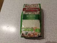Mängden socker i Кокос стружкой