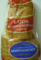 Mängden socker i Батон подмосковный в нарезке