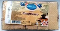 Mängden socker i Вафли «Каприччио»