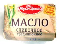 Mängden socker i Масло сливочное традиционное