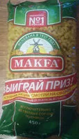 Mängden socker i Макароны "Макфа"
