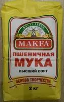 Mängden socker i Мука пшеничная хлебопекарная высший сорт