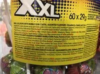 Mängden socker i Chupa Chups XXL