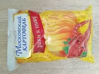 Mängden socker i Картофель хрустящий "Со вкусом раков"