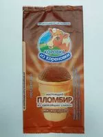 Mängden socker i Plombir Korovka