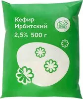 Mängden socker i Кефир Ирбитский 2,5%
