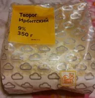 Mängden socker i Творог Ирбитский 9%