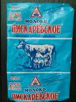 Mängden socker i Молоко Пискарёвское 2,5%