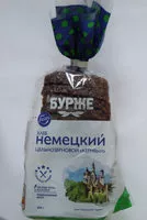Mängden socker i Хлеб немецкий цельнозерновой «КЕРНброт»