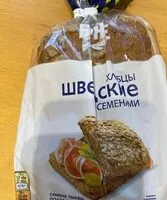 Mängden socker i Хлебцы шведские с семенами