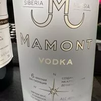 Mängden socker i Mamont Vodka