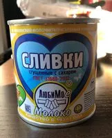 Mängden socker i Lait concentré