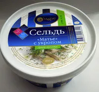 Mängden socker i Сельдь «Матье» с укропом (филе-кусочки)