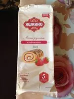 Mängden socker i Мини-рулеты клубничные