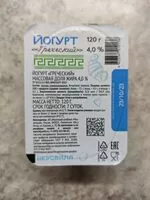Mängden socker i Греческий йогурт