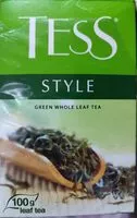Mängden socker i Tess: Зелёный крупно листовой чай