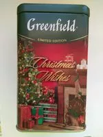 Mängden socker i Чай черный байховый ароматизированный с растительными компонентами Гринфилд кристмас вишес