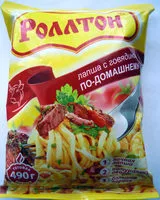 Mängden socker i Лапша с говядиной «по-домашнему»