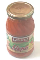 Mängden socker i Икра из кабачков