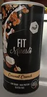 Mängden socker i Fit Muesli Coconut Crunch