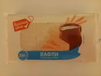 Mängden socker i Вафли со вкусом сливок