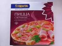 Mängden socker i Пицца с ветчиной