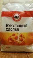 Mängden socker i Кукурузные хлопья