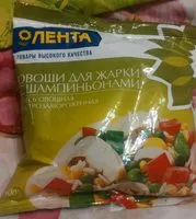 Mängden socker i Овощи для жарки с шампиньонами